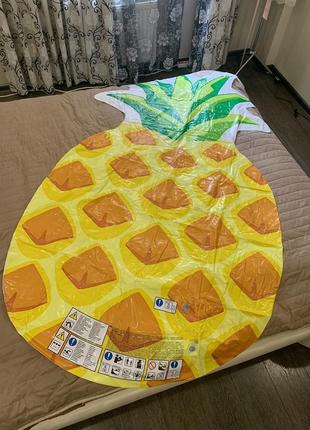 Надувний матрац-пліт у вигляді ананаса великий