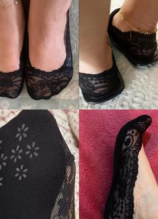 Носки носочки с тормозами стоперами следы пинетки женские детские 35-37р1 фото