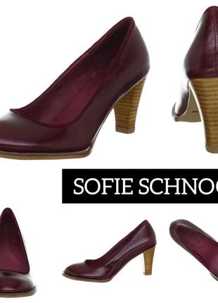 Черные туфли-лодочки sofie schnoor classic, p. 37,5/38