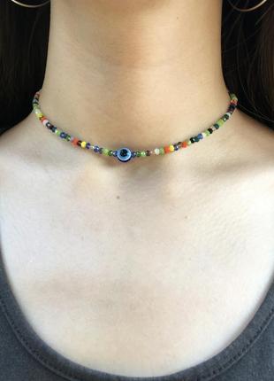 Чокер річний чеський кришталь