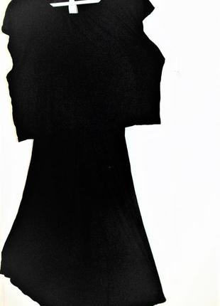 Сукня міді асиметричний низ з отлетным топом s йде на 3 розміру7 фото