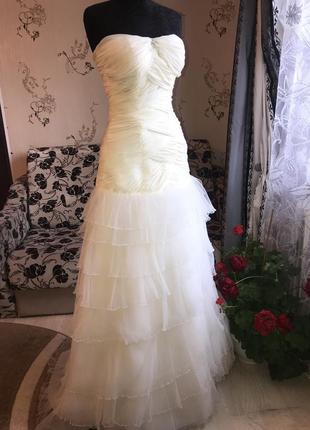 Весільну сукню 44-46 розмір4 фото