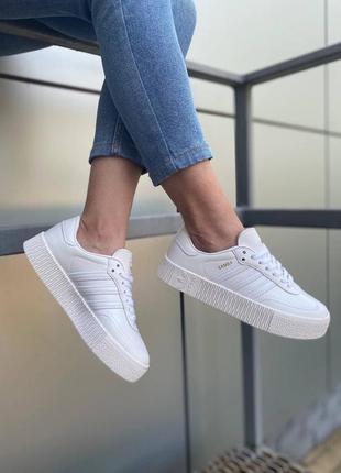 Кросівки жіночі adidas samba3 фото