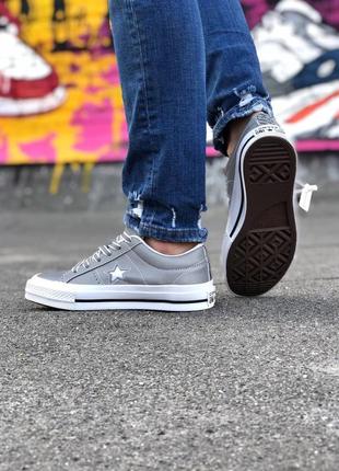 Повністю рефлективні жіночі кеди converse5 фото