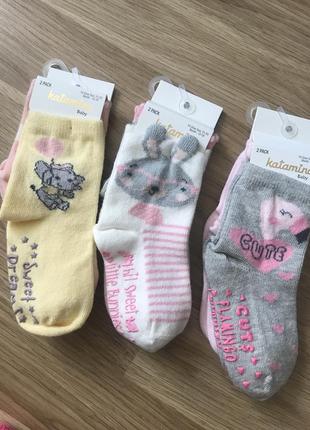 Шкарпетки для маленької принцеси1 фото