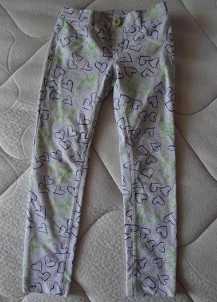 Новые итальянские штаны benetton на возраст 6-7 лет