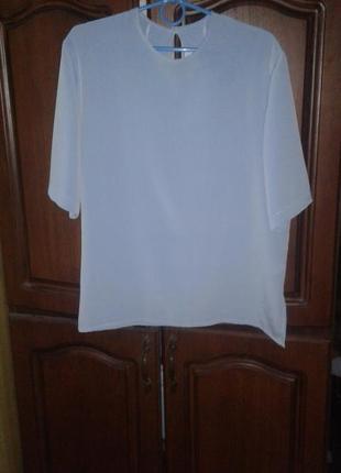 Базовая голубая блуза