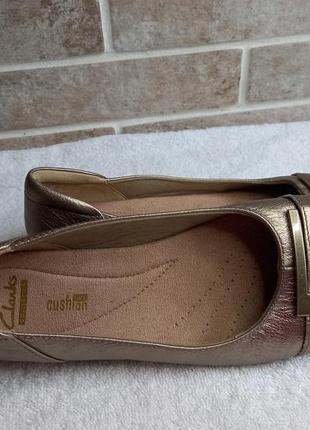 Кожанные туфли clarks оригиналы 38-39р