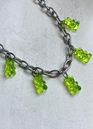 Кольє з ведмедиками