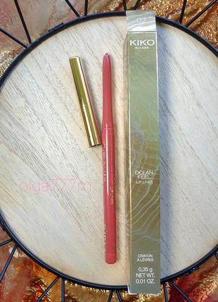 Kiko milano стійкий і насичений олівець для губ ocean feel lip liner