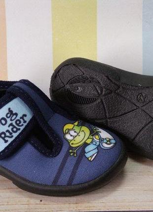 Текстильные тапочки для мальчиков 3f