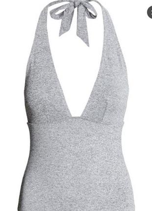 Еластичний суцільний купальник h&m