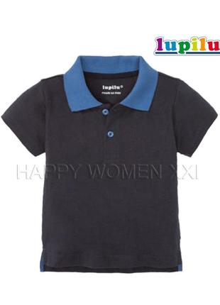 2-6 міс футболка поло для хлопчика lupilu футболочка на малюка дитячий дитяча на хлопчика