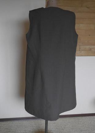 Плаття-сарафан коричневе на підкладі на 56-58 наш розмір без бірок2 фото