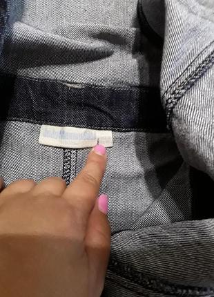 Фирменный джинсовый сарафан для беременных3 фото