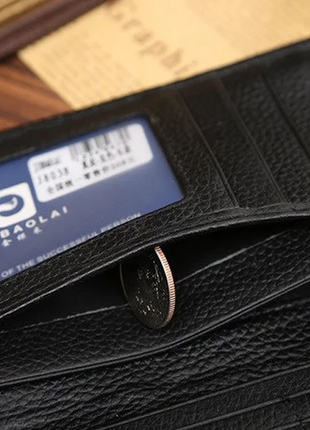 Мужской кожаный шкіряний кошелек гаманець портмоне клатч из натуральной кожи под рептилию7 фото