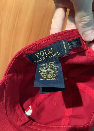 Бейсболка polo ralph lauren, оригінал, one size4 фото