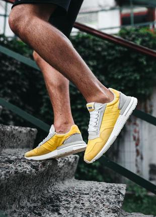 Мужские кроссовки zx 500 rm "bold gold"