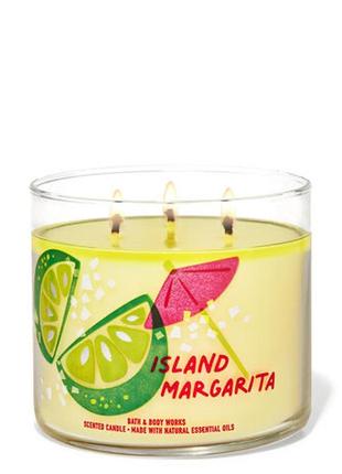 Ароматична свічка island margarita від bath and body works