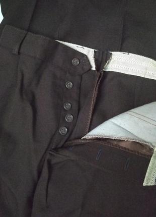 Новые шерстяные подростковые брюки, штаны, школьная форма ссср, винтажные3 фото