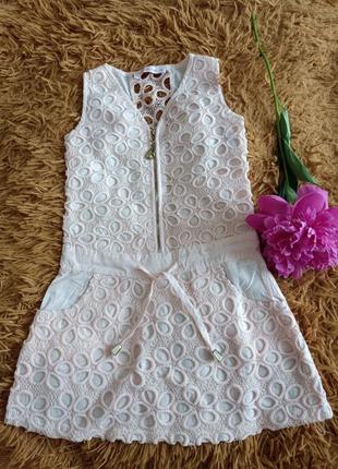Летний сарафан платье на девочку 4-6 лет