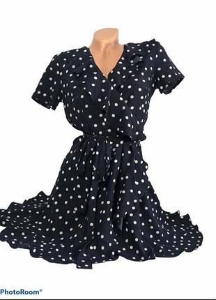 Сарафан в горошок