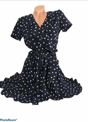 Сарафан в горошек 7