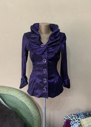 Фиолетовая блуза 👚 царская какая красивая