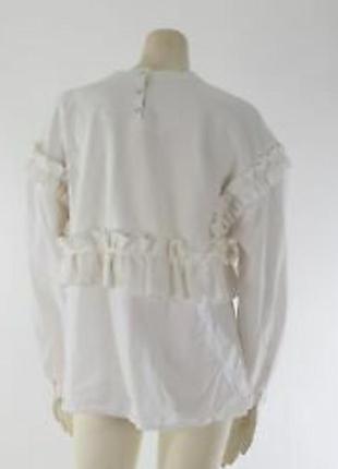 Блуза з рюшами zara2 фото