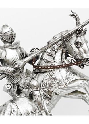 Статуэтка рыцарь на коне - 1500 грамм3 фото