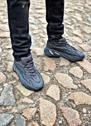 Кросівки жіночі adidas yeezy boost 700 vanta black9 фото