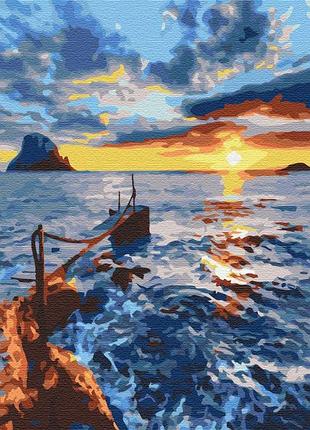 Картина за номерами браш на заході