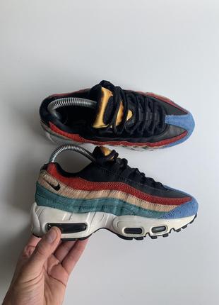 Кроссовки nike air max 95 multi-color pony hair2 фото