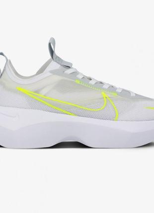 Кроссовки женские nike zoom vista белые / зеленые (найк зум виста, кросівки)