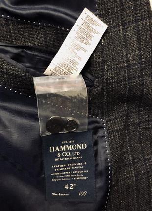 Новый мужской пиджак hammond (50р)5 фото
