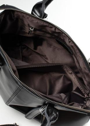 Женская кожаная сумка из натуральной кожи жіноча шкіряна на плечо4 фото