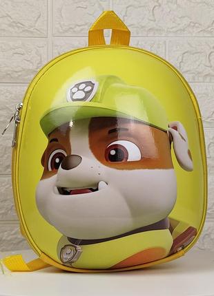 Дитячий рюкзак жовтий для садочка