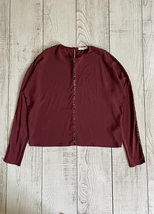 Шелковая блуза dorothe schumacher pp 3 l