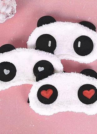 Маска для сна панда