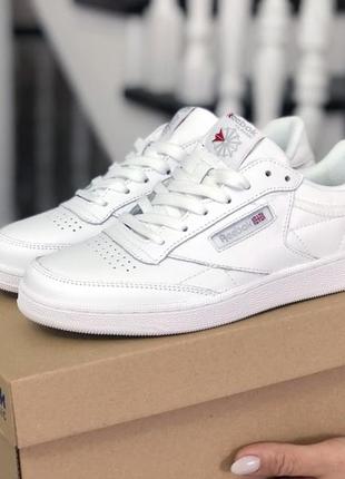 Стильные женские кроссовки кеды демисезонные reebok