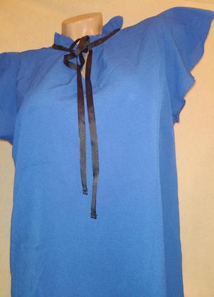 Модная блуза электрик р.l2 фото