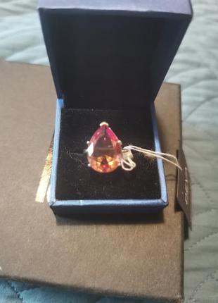 Нове кільце, срібло, 925, султанит (діаспор).