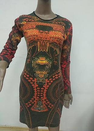 Платье трикотажное