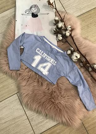 Топик с длинными рукавами на 3-4 годика