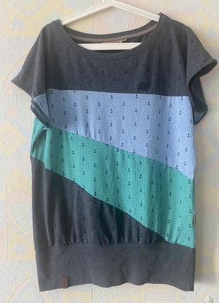 Футболка с якорями три цвета naketano