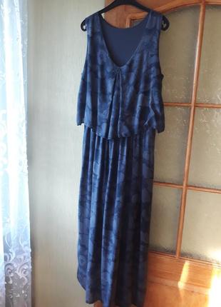 Летнее длинное платье 2