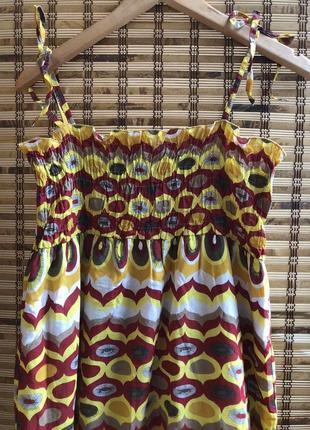 Натуральний ярусний сарафан, кеш cache