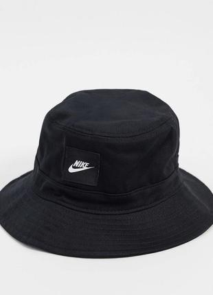 Черная унисекс панама nike оригинал шляпа картуз блайзер кепка бейсболка1 фото