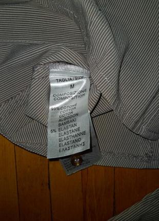 Блузка extra me сіра в полоску сорочка рубашка кофта лонгслів3 фото