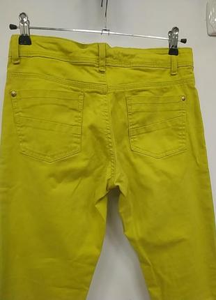 Желто- лимонные джинсы skinny3 фото